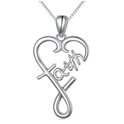 Faith & Heart Necklace