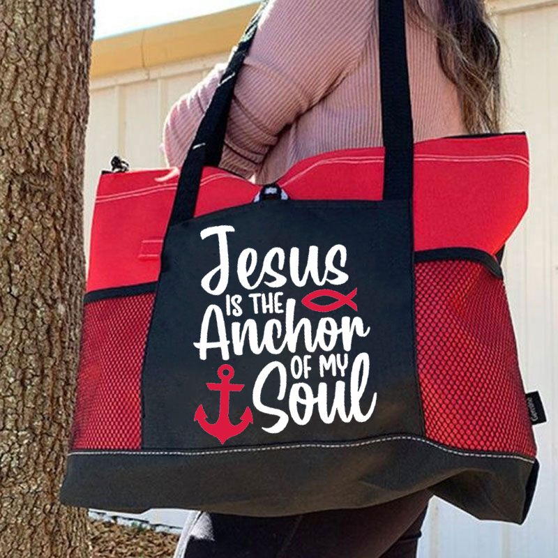 Jesus Is The Anchor To My Soul Tote Bag