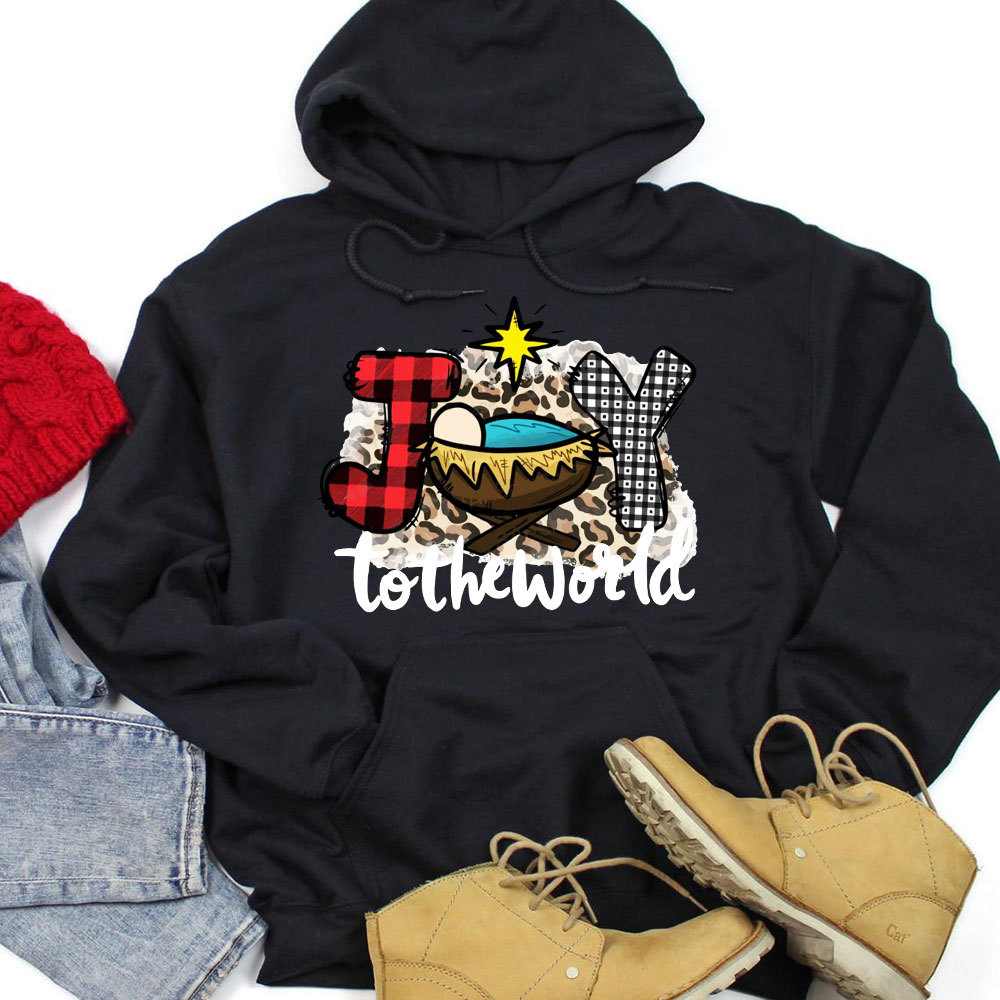 Joy to the World Christmas Hoodie