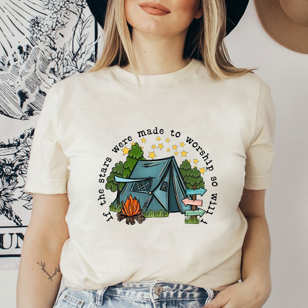 If the Stars Were Made to Worship So Will I Shirt