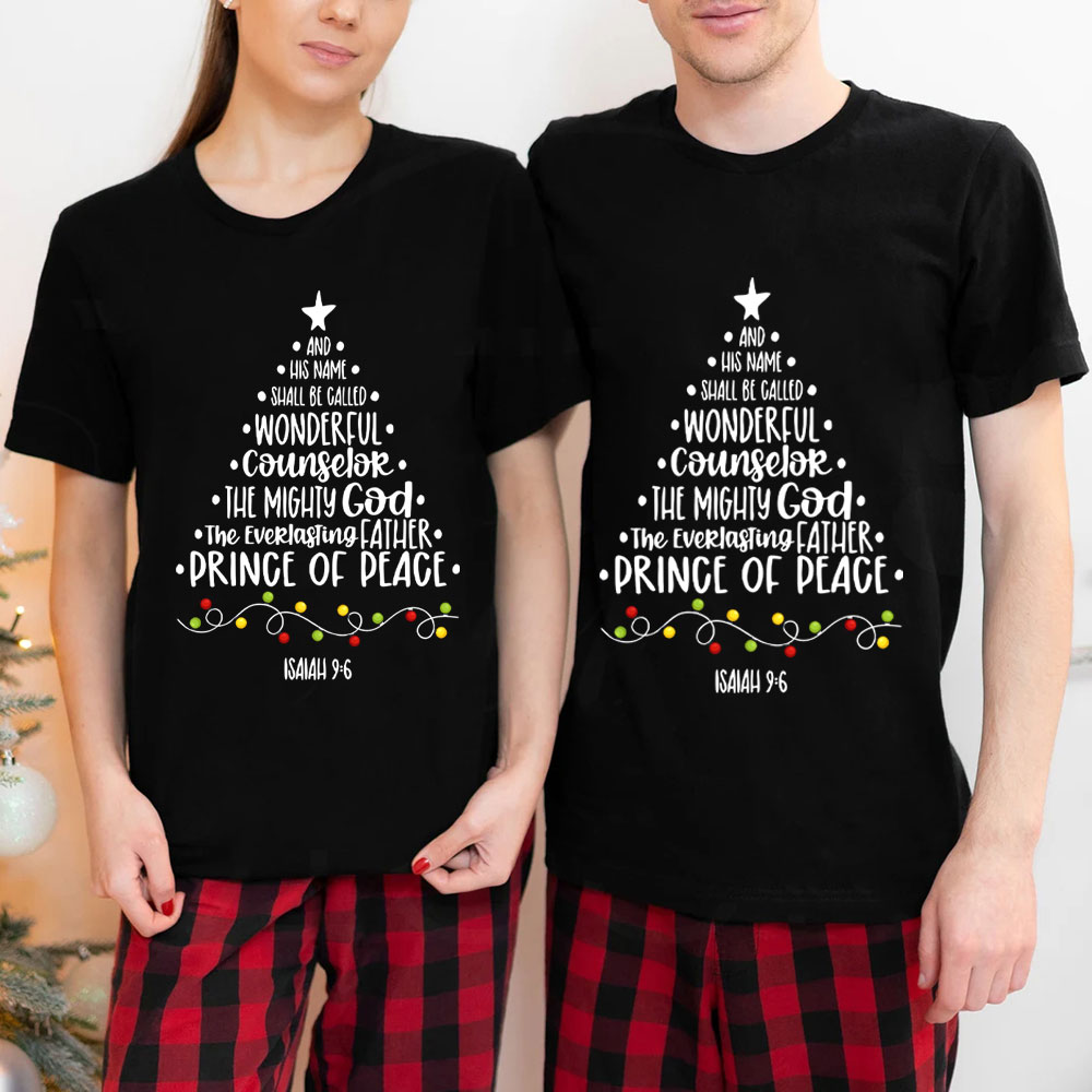 His Name Shall Be Jesus Christmas Shirt