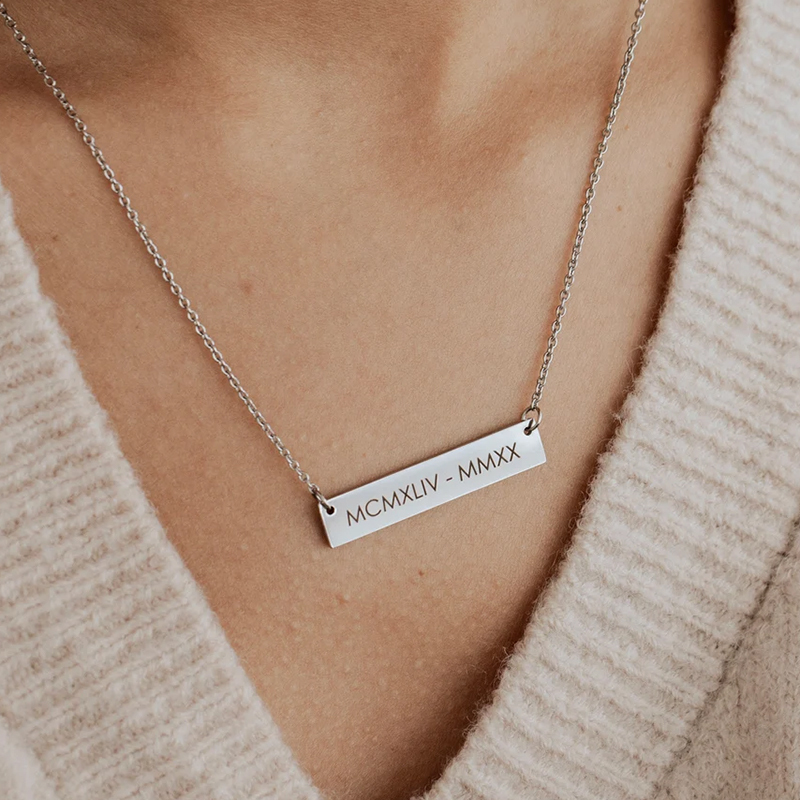 Personalized Bible Verse Necklace 