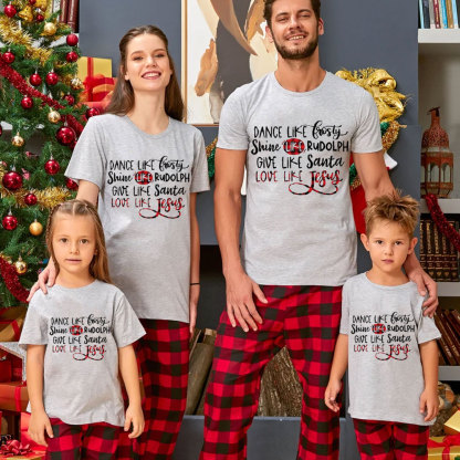 Love Like Jesus Family Matching Shirts