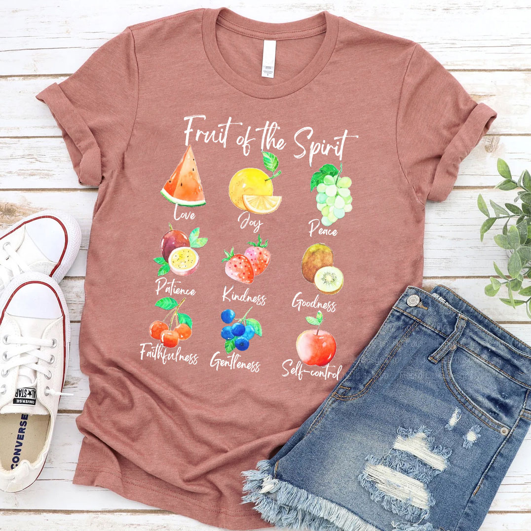 Fruit of the Spirit Bible Verse Inspirational Shirt