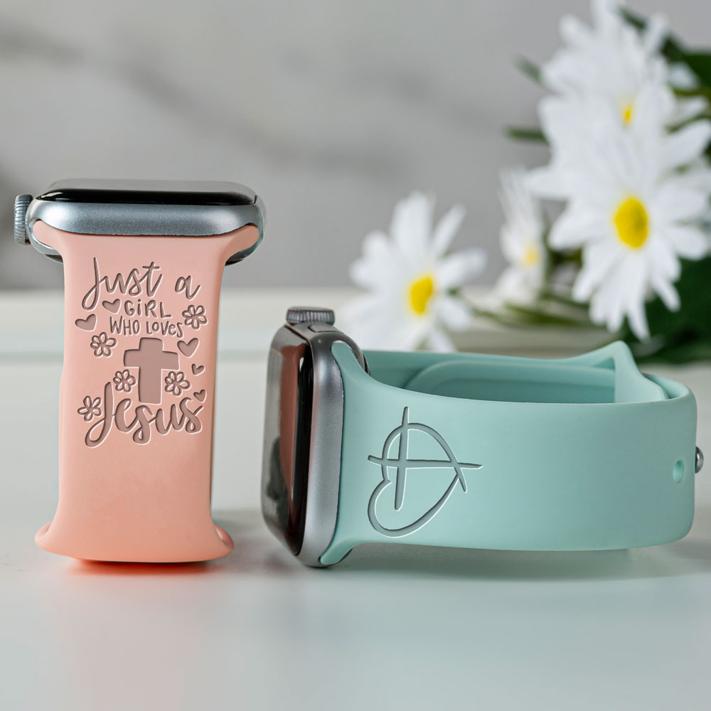 Just A Girl Who Loves Jesus Watch Band