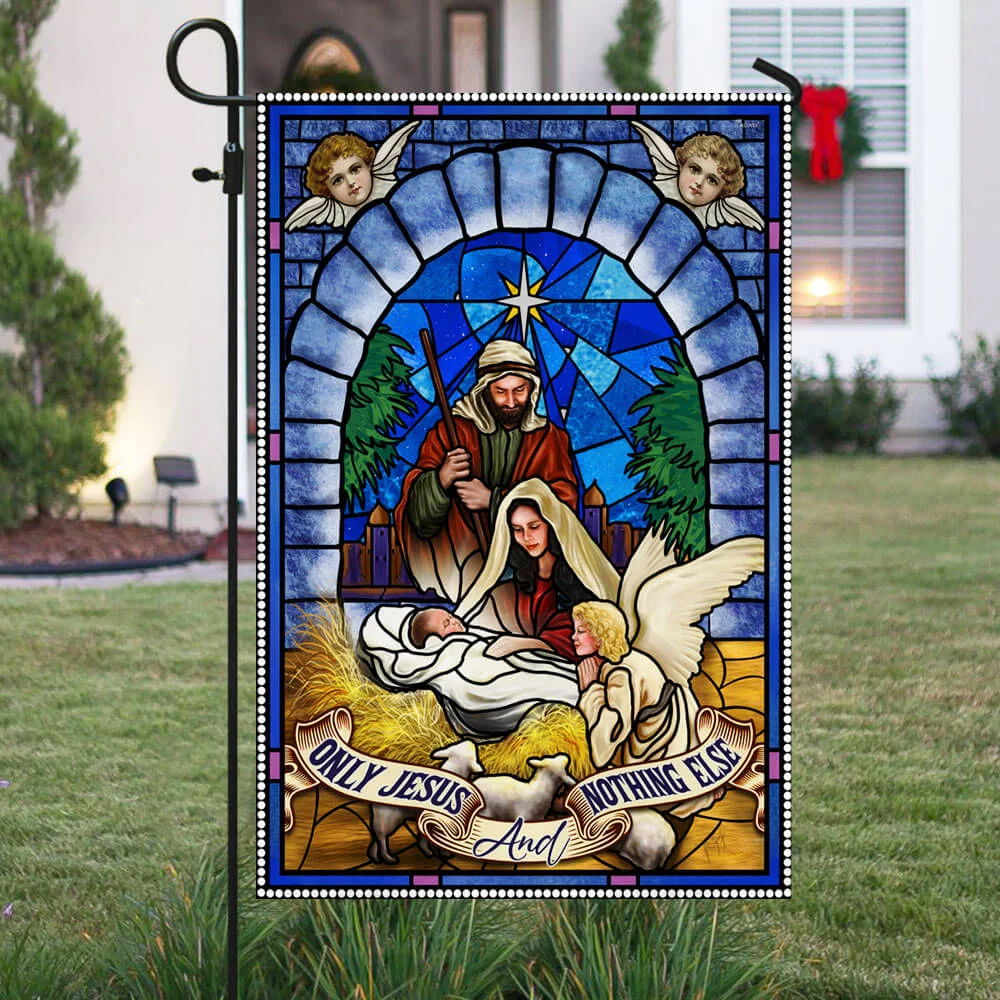 Only Jesus and Nothing Else Flag