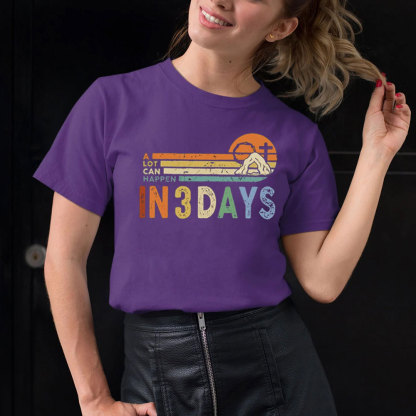 A Lot Can Happen in 3 Days Christian Easter Shirt