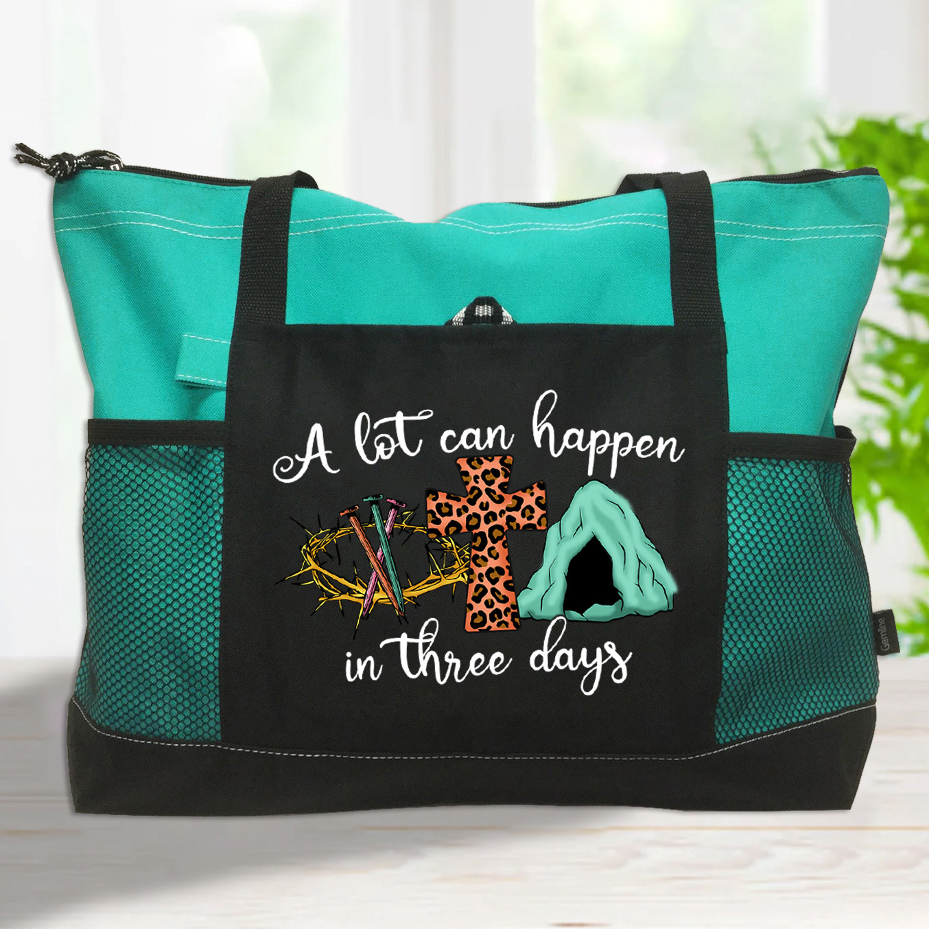 A Lot Can Happen in Three Days Christian Tote Bag