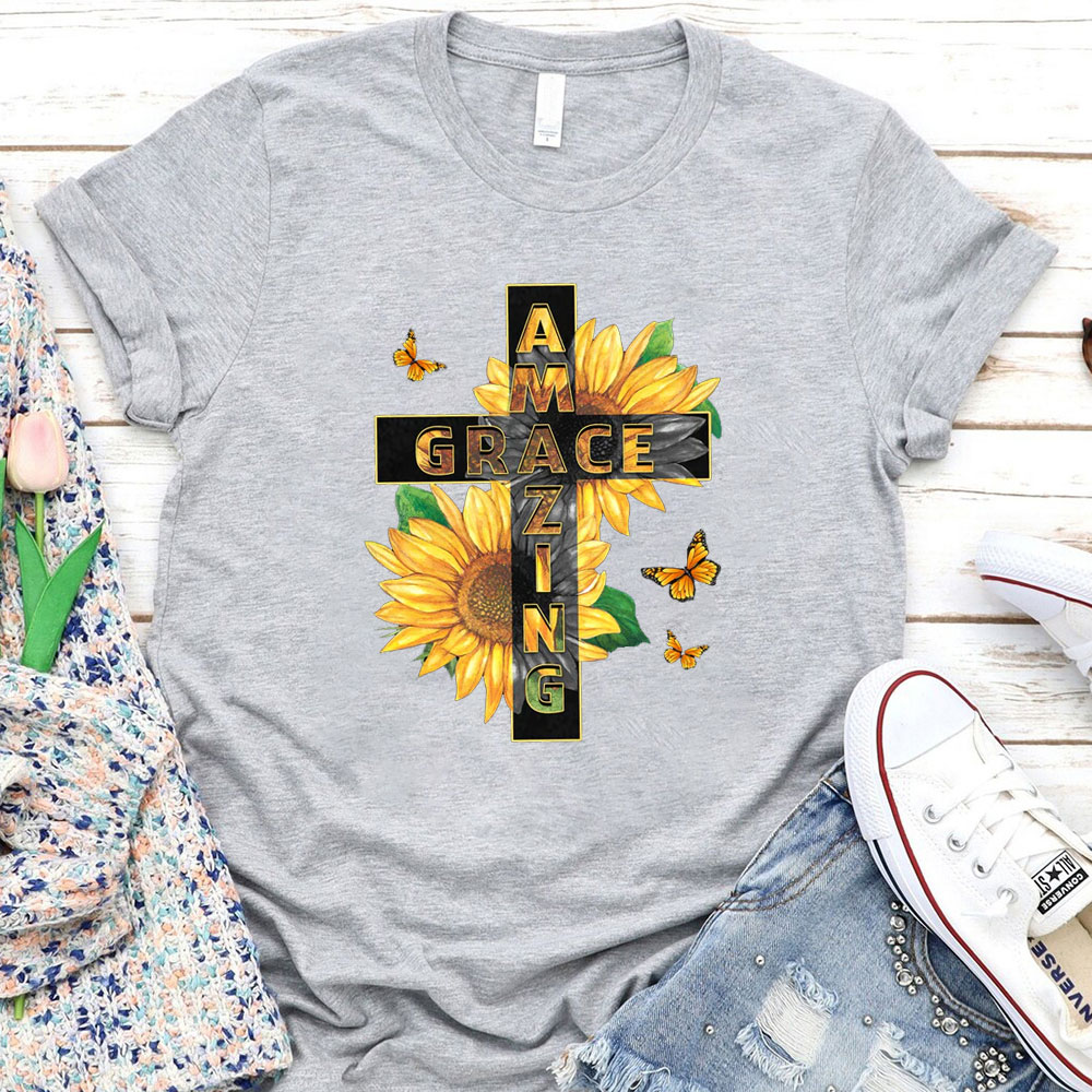 Amazing Grace T-Shirt Sale-GuidingCross