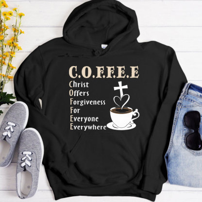 Christ Offers Forgiveness For Everyone Everywhere Hoodie