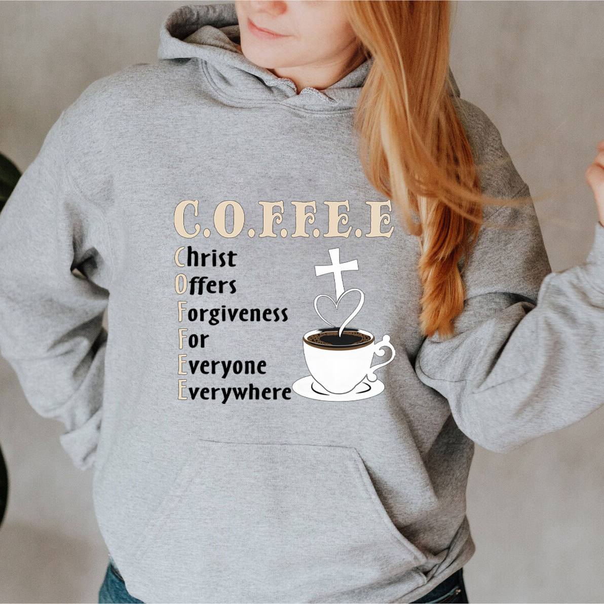 Christ Offers Forgiveness For Everyone Everywhere Hoodie