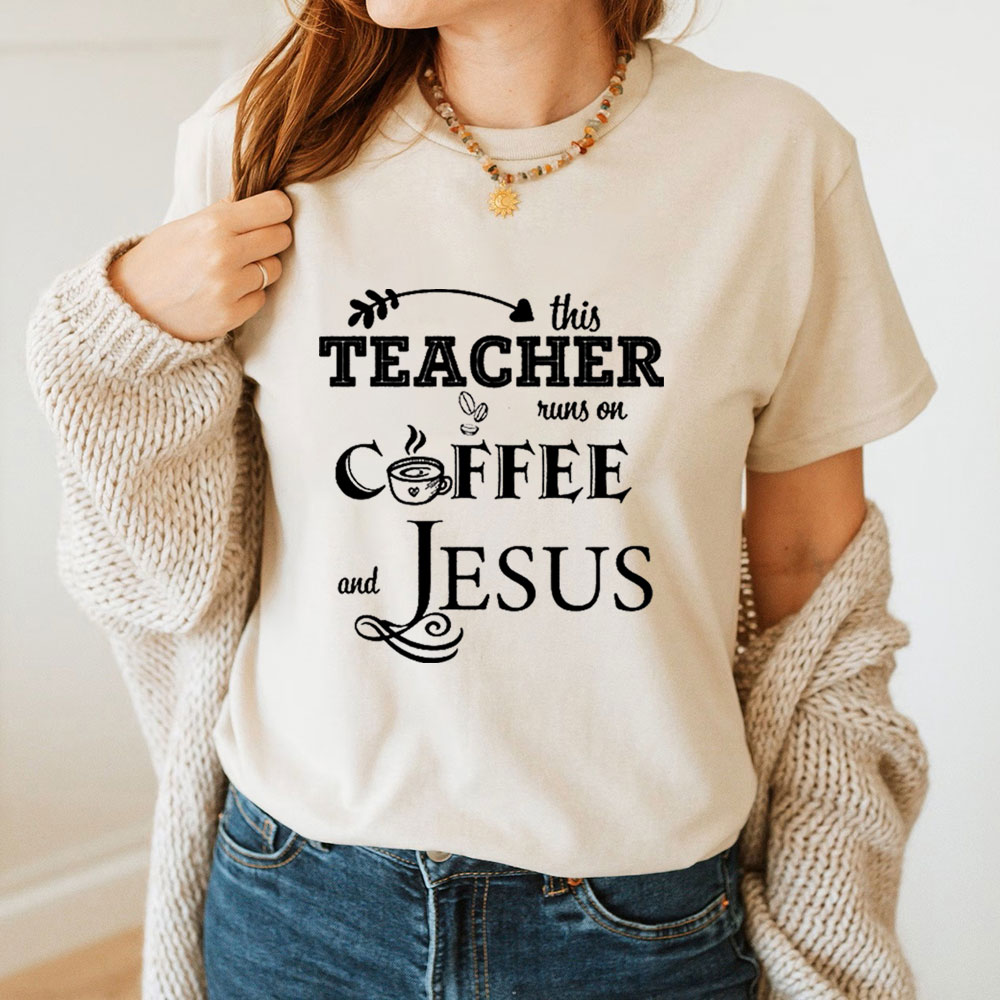 Christian Teacher Coffee T-Shirt