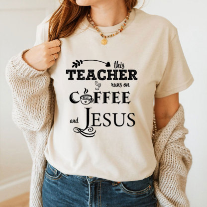 Christian Teacher Coffee T-Shirt