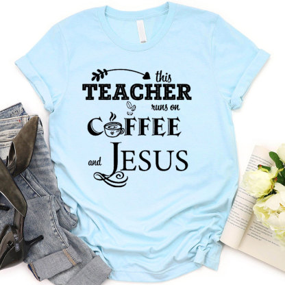 Christian Teacher Coffee T-Shirt
