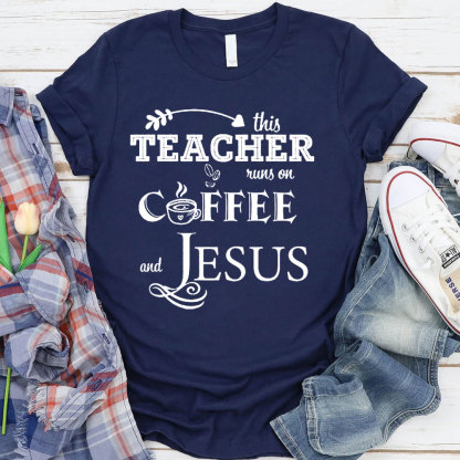 Christian Teacher Coffee T-Shirt