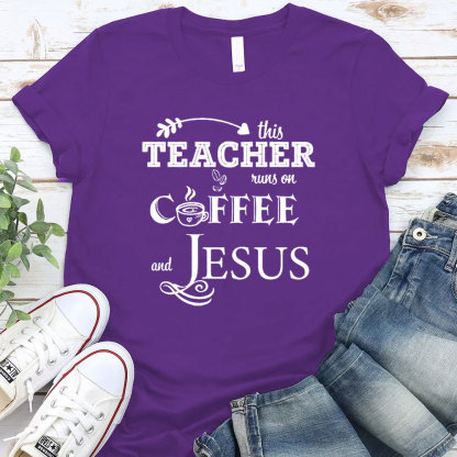 Christian Teacher Coffee T-Shirt