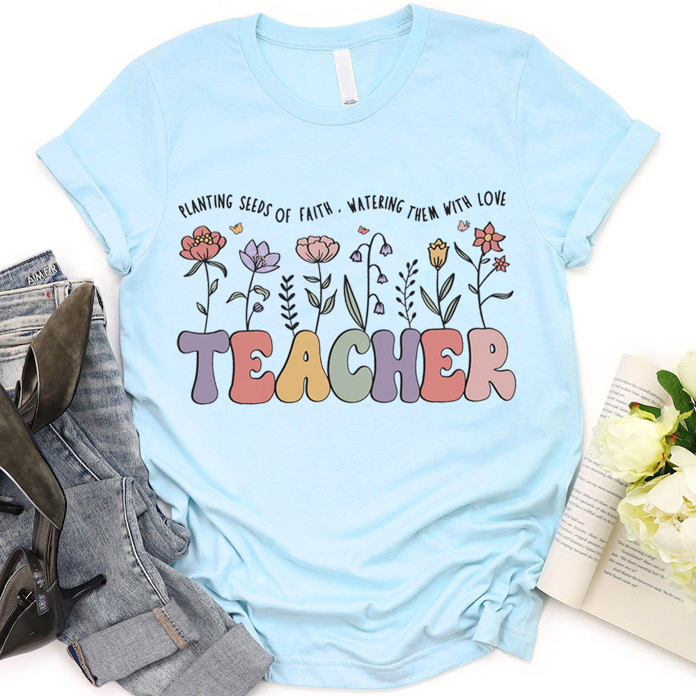 Christian Teacher Faith T-Shirt