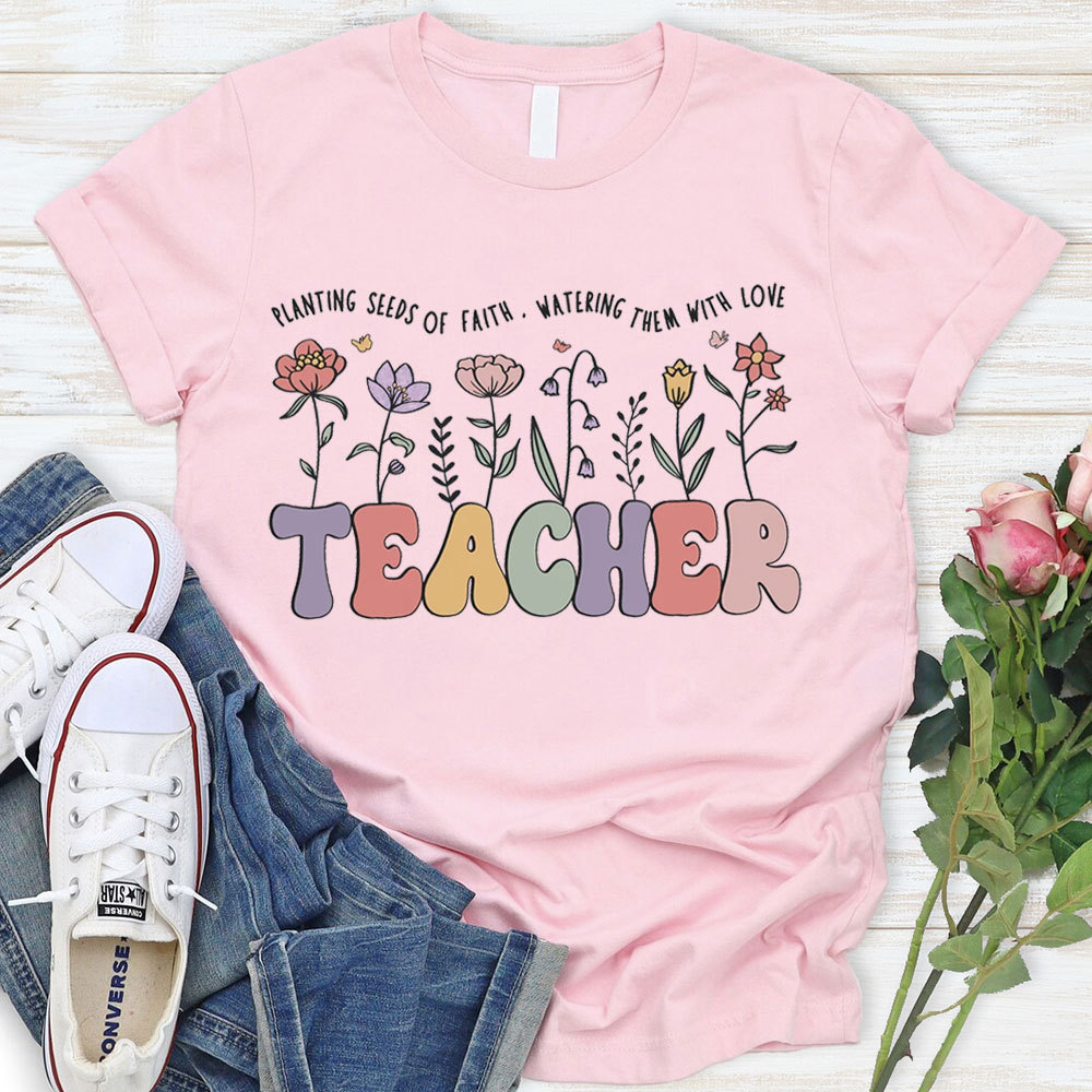 Christian Teacher Faith T-Shirt