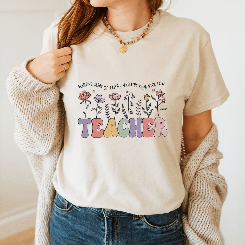 Christian Teacher Faith T-Shirt