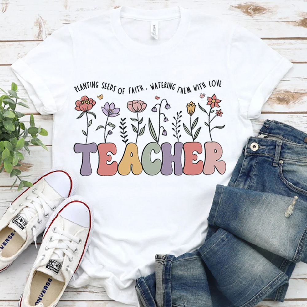 Christian Teacher Faith T-Shirt