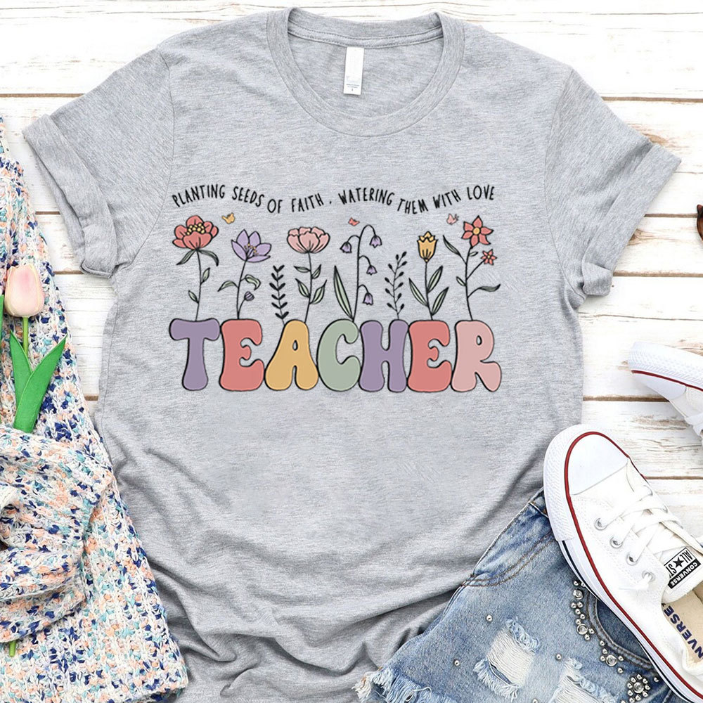 Christian Teacher Faith T-Shirt