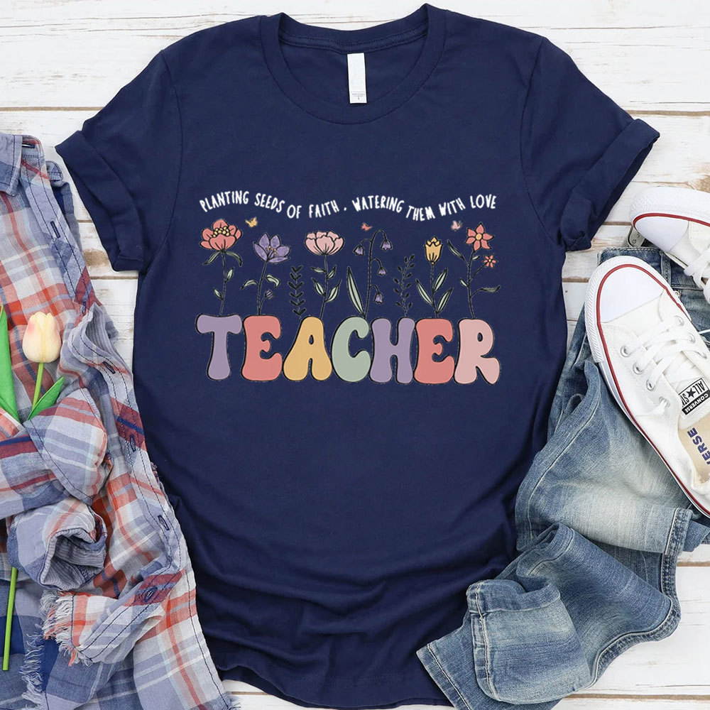 Christian Teacher Faith T-Shirt