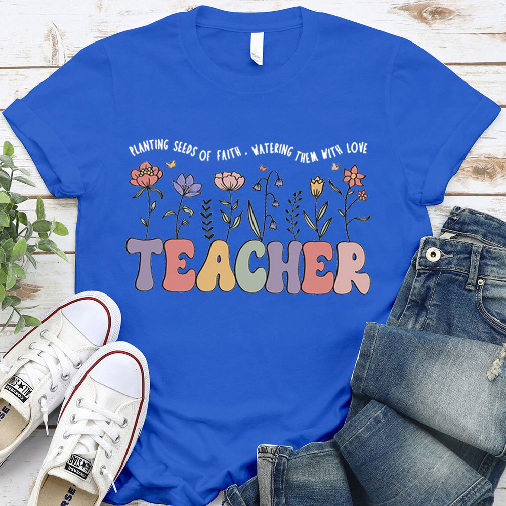 Christian Teacher Faith T-Shirt