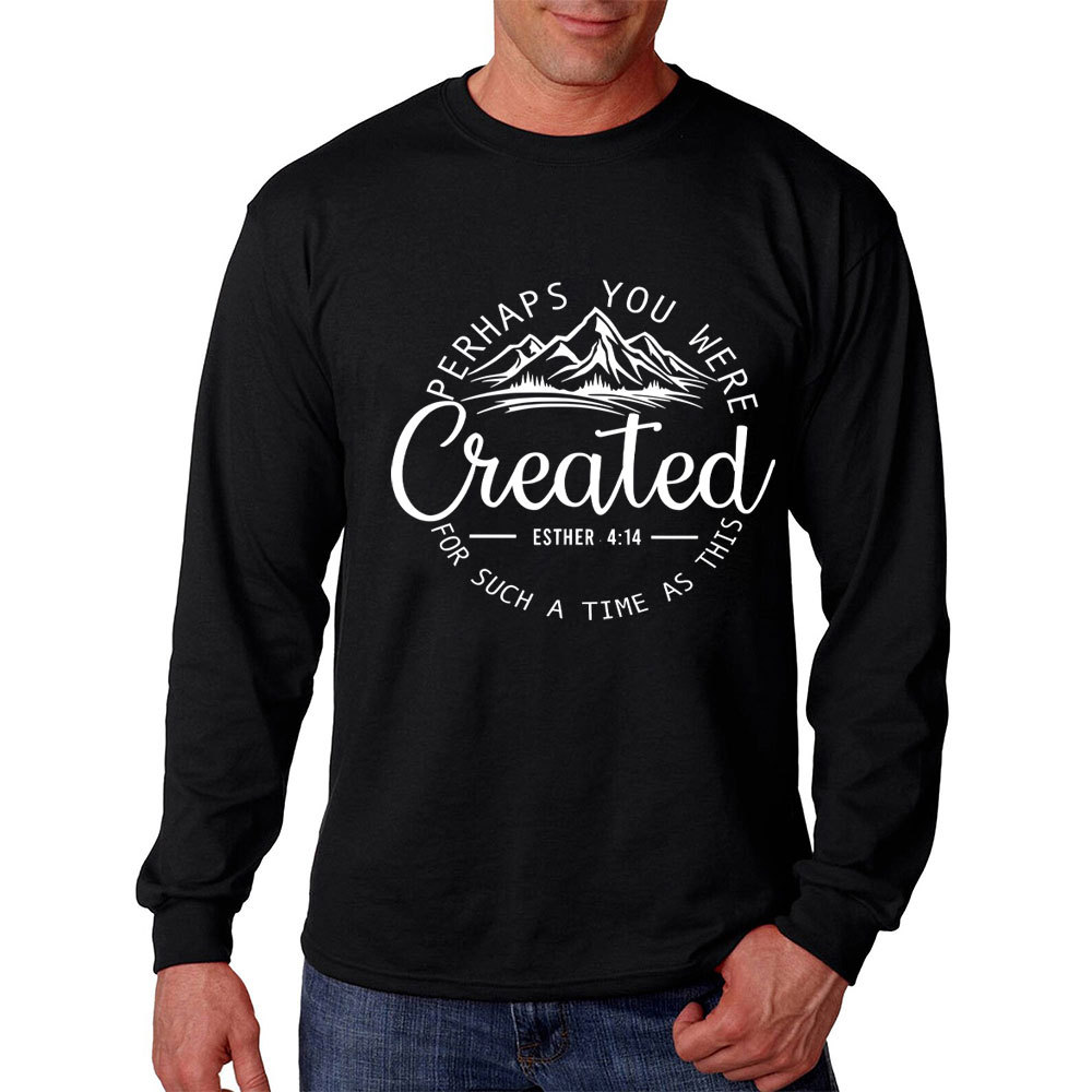 Created With A Purpose Unisex Long Sleeve Shirt