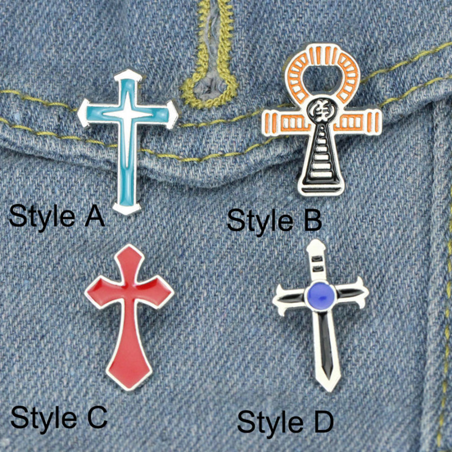Cross Christian Enamel Pin Sale GuidingCross