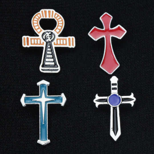Cross Christian Enamel Pin SaleGuidingCross
