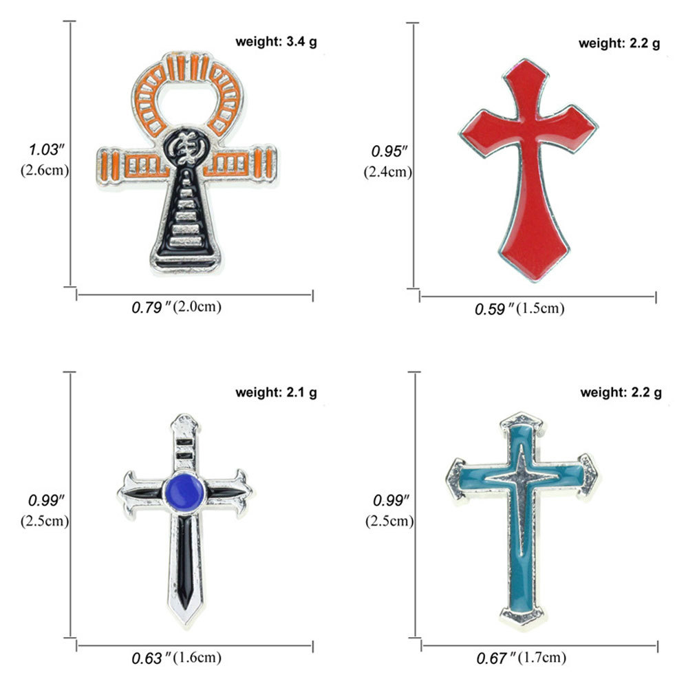 Cross Christian Enamel Pin