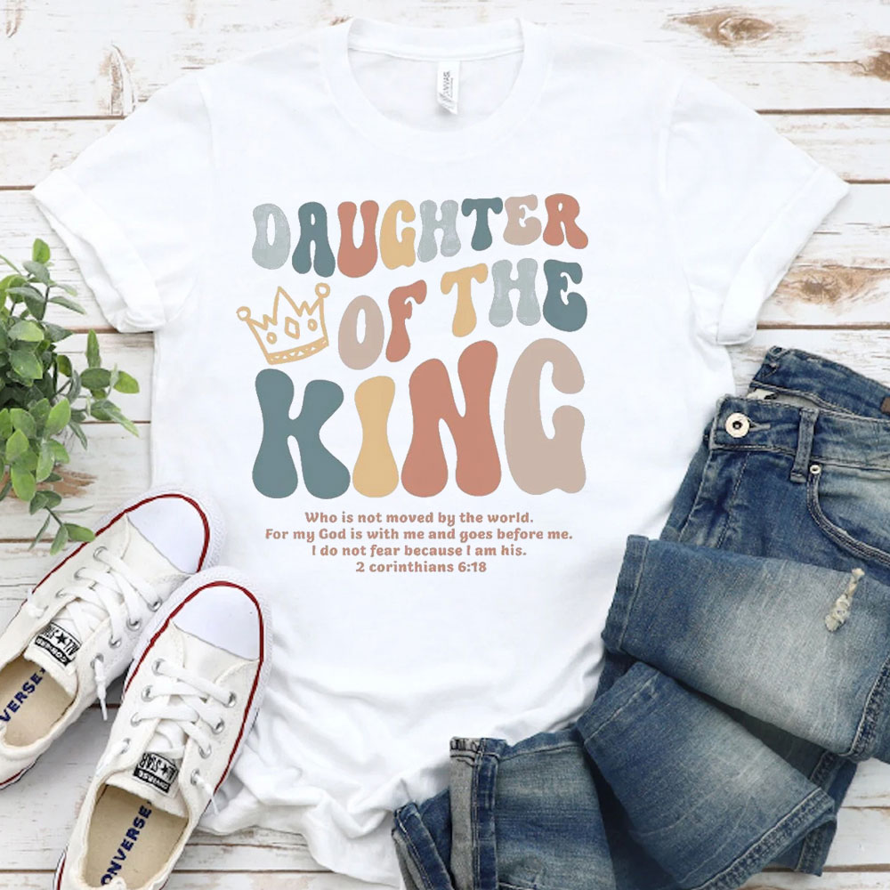 Daughter Of The King T-Shirt Sale - GuidingCross