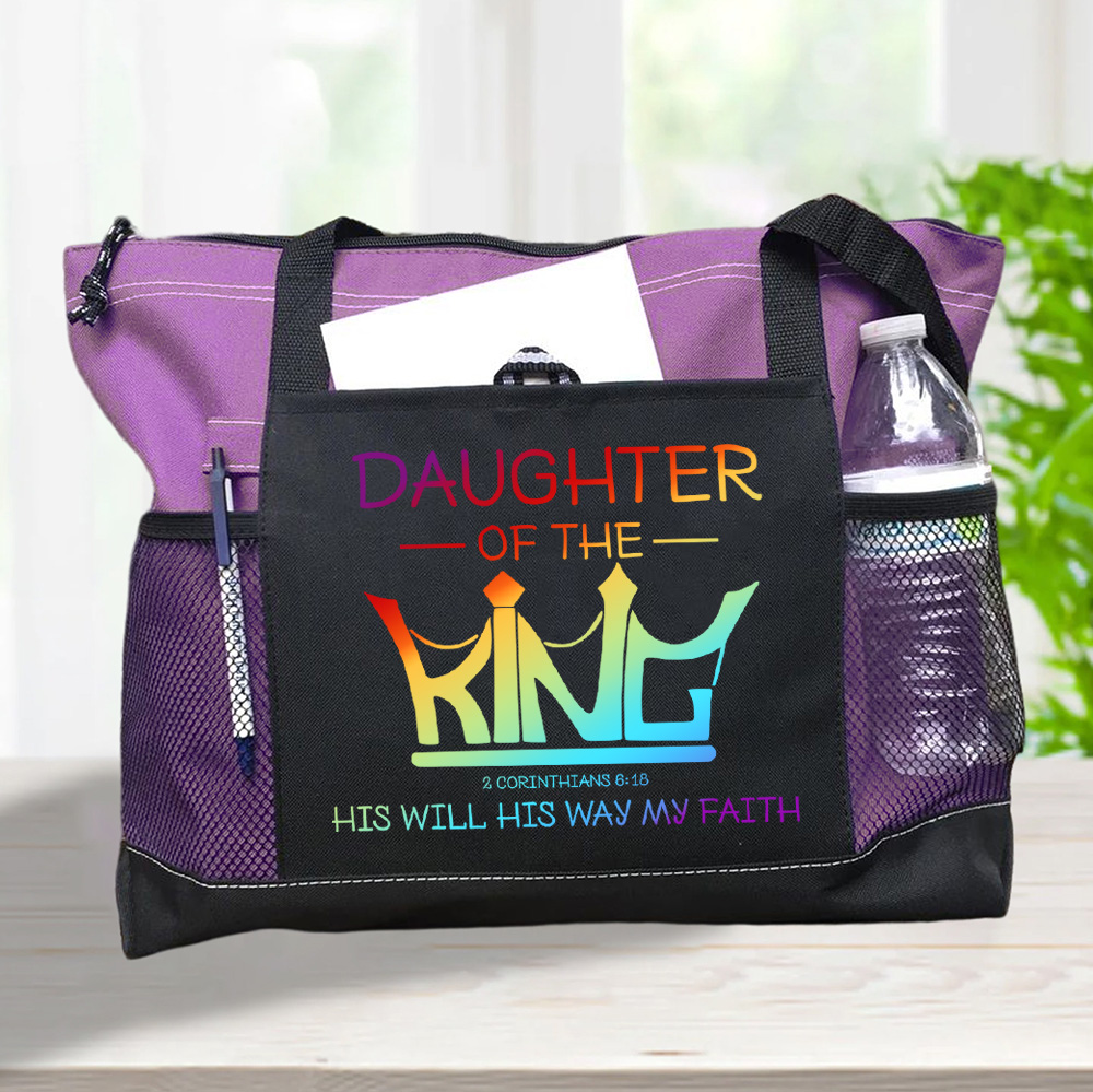 Daughter of the King Christian Tote Bag