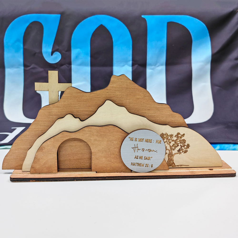 Empty Tomb Wooden Easter Decor Sale GuidingCross
