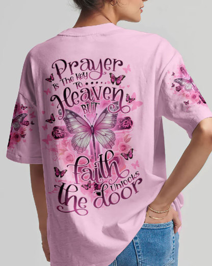 Faith Unlocks The Door All Over Print T-Shirt
