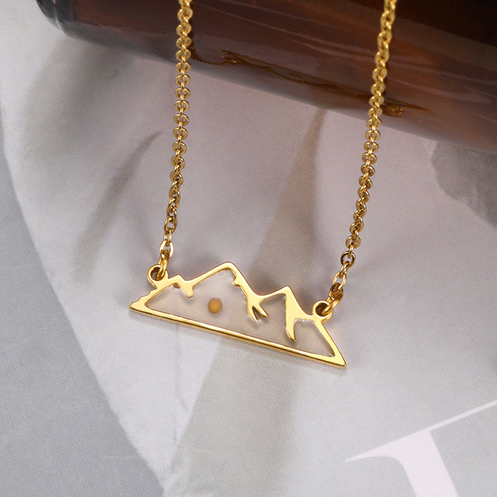 Faith over Mountains Necklace