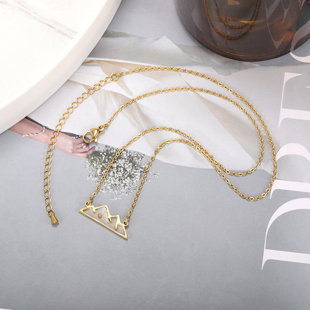 Faith over Mountains Necklace