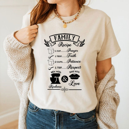Family Recipe Funny T-Shirt