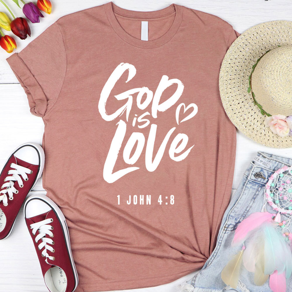 God Is Love Religious T-Shirt