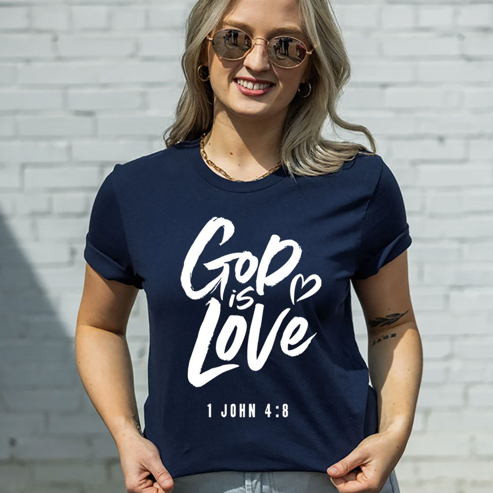 God Is Love Religious T-Shirt