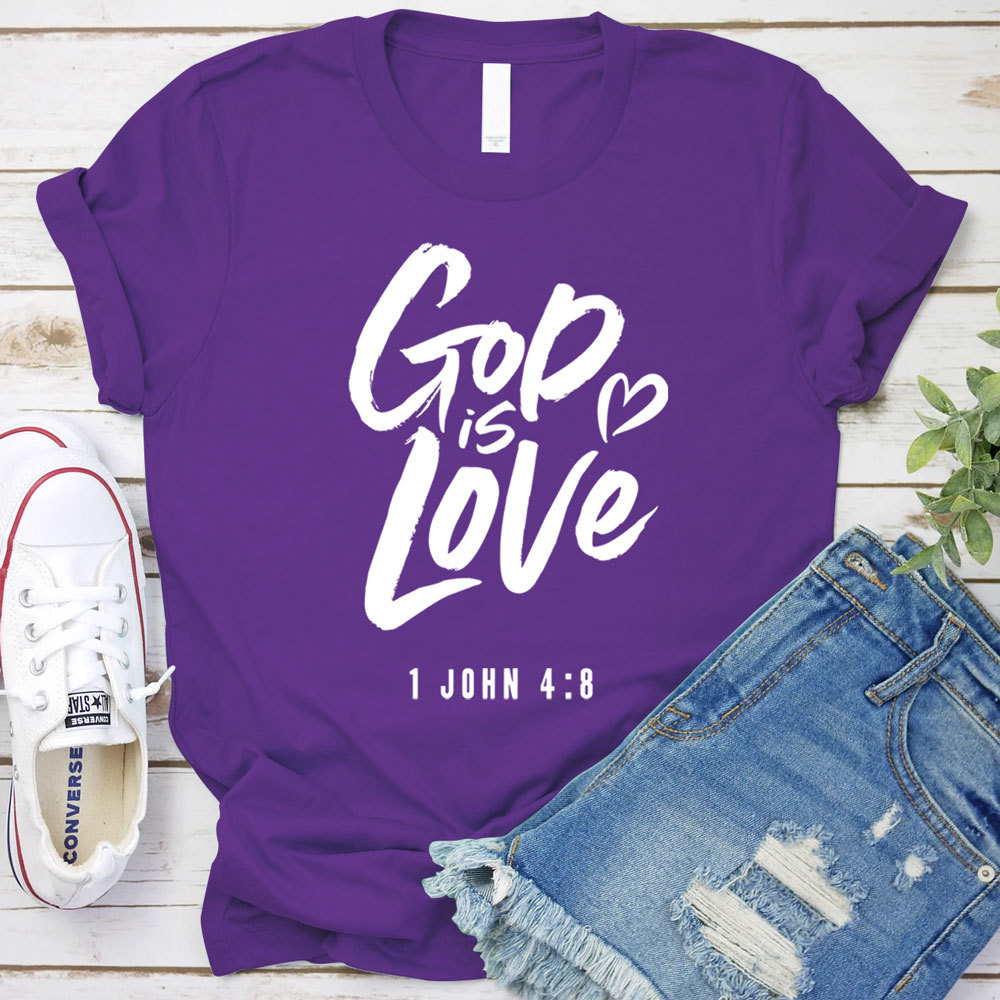 God Is Love Religious T-Shirt