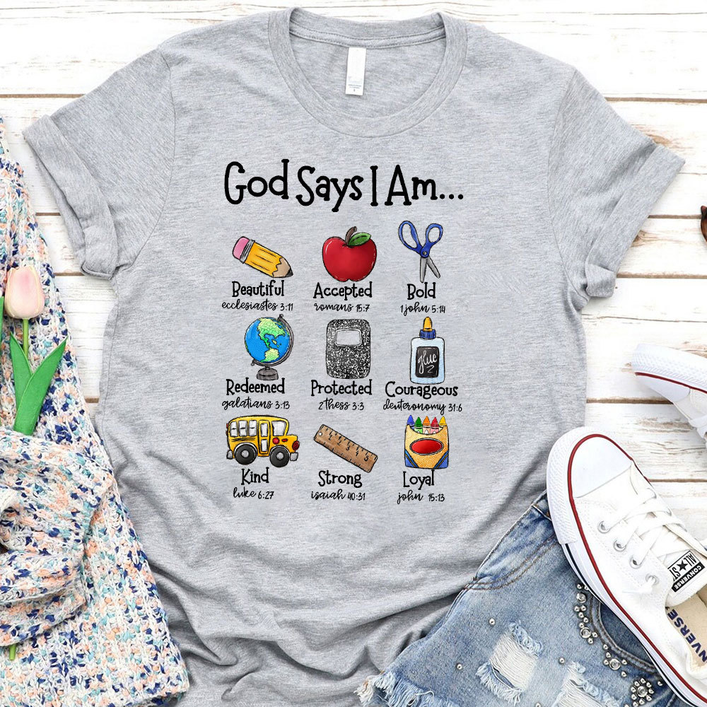 God Says I Am Faith T-Shirt
