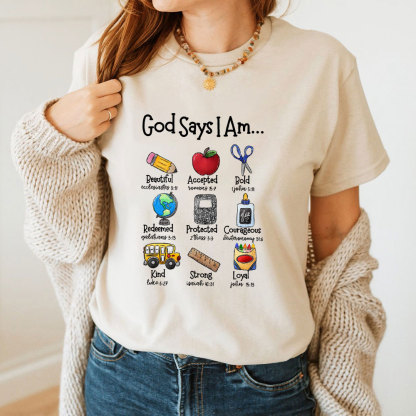God Says I Am Faith T-Shirt