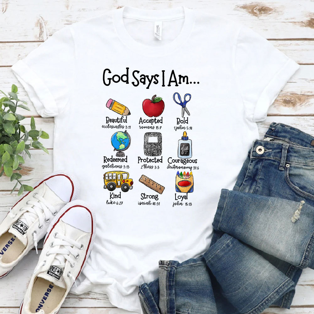 God Says I Am Faith T-Shirt
