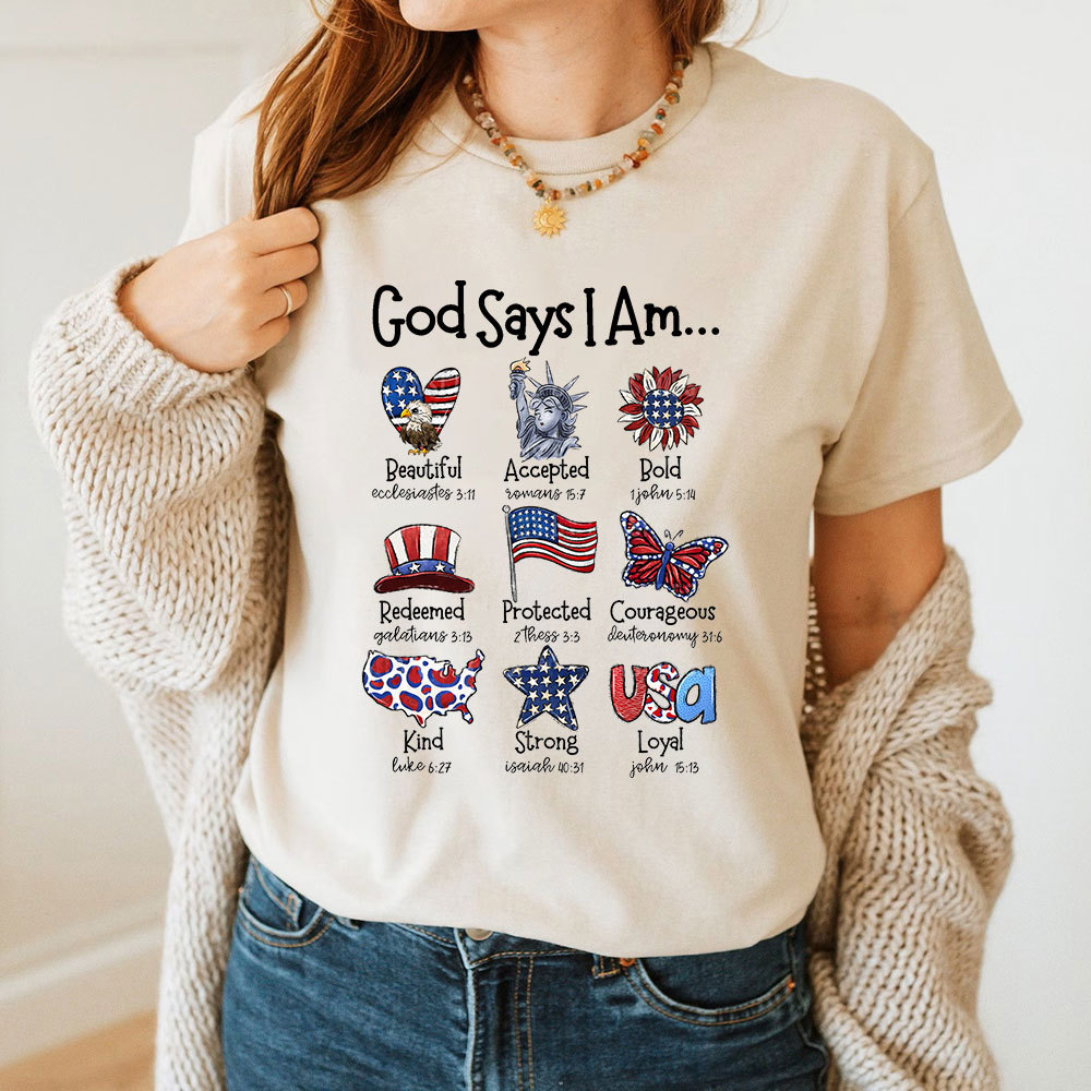 God Says I Am T-Shirt