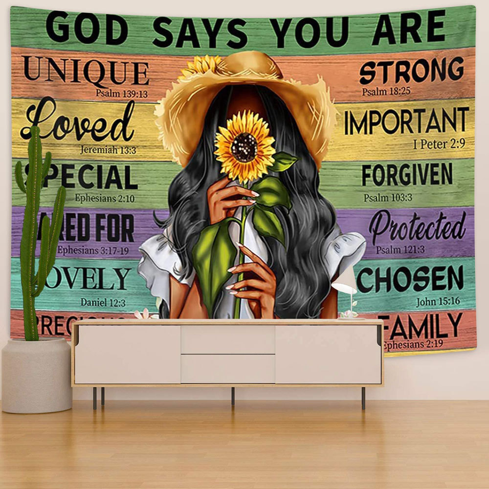 God Says You are Tapestry