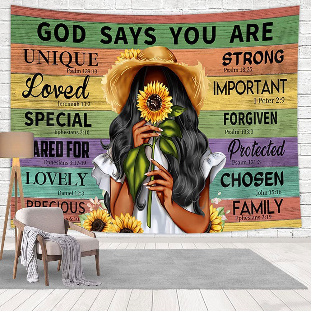 God Says You are Tapestry