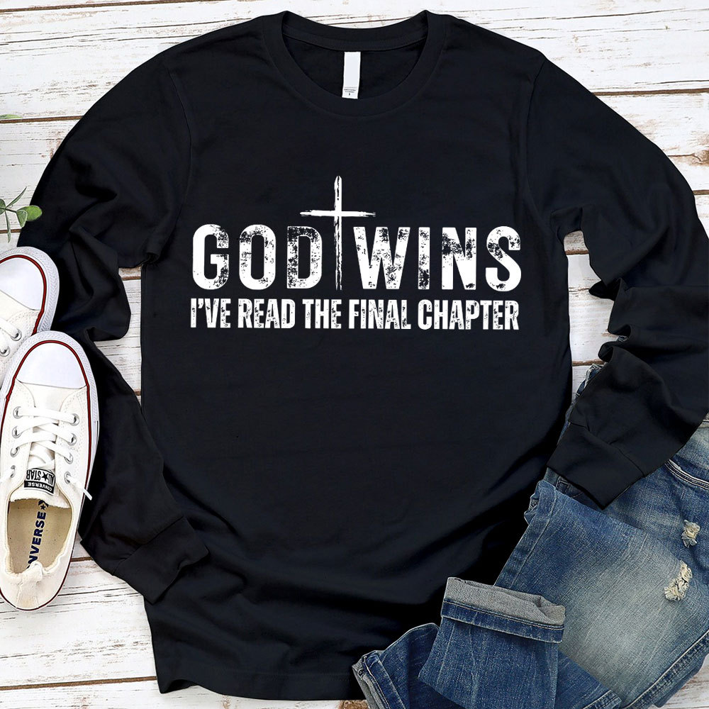 God Wins Long Sleeve Shirt