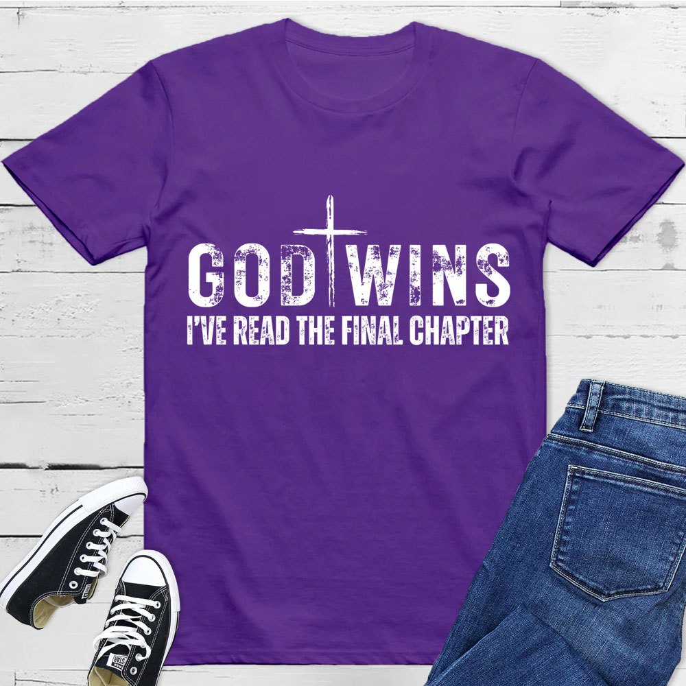 God Wins Christian T-Shirt