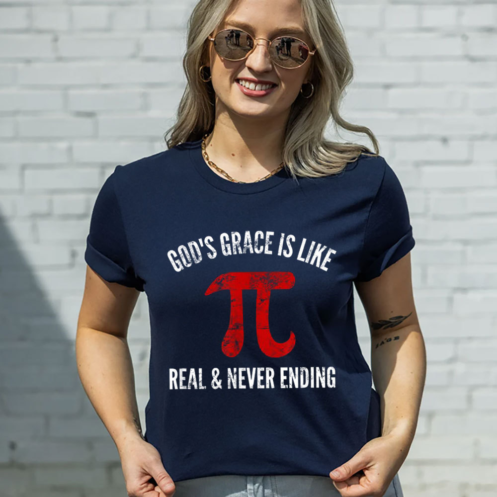 Gods Grace Is Like Pi Unisex T-Shirt